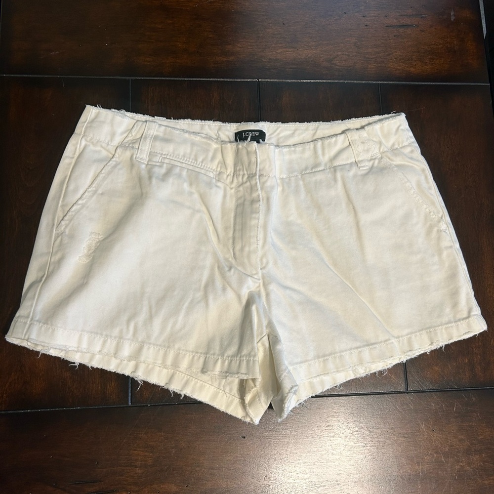 J. Crew White Women’s Shorts Vintage